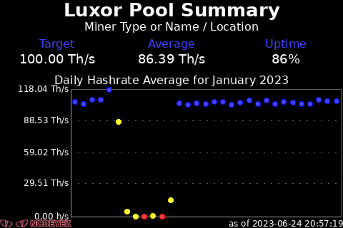 sample image of luxor hashrate for a month